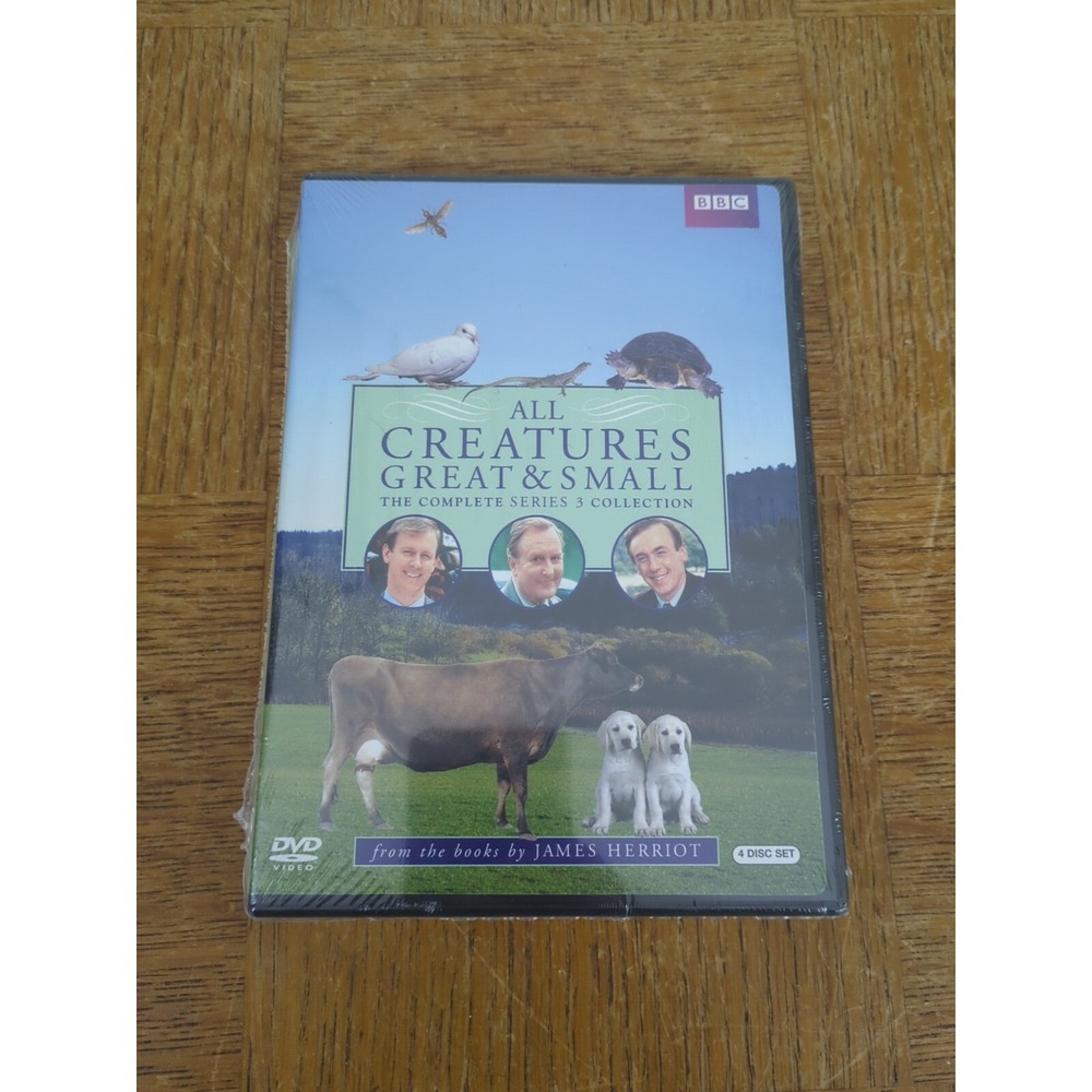 All Creatures Great and Small‎ - Series Three Set (DVD, 4-Disc Set) Region 1 NEW